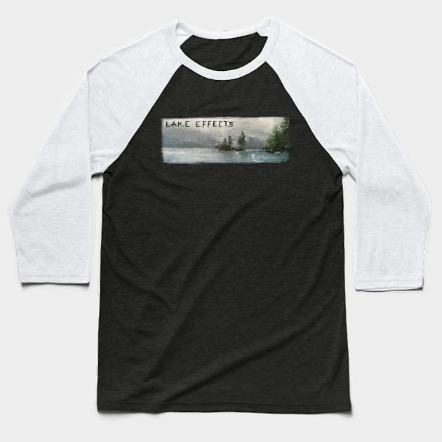 Lake Effects Landscape Baseball T-Shirt by katgaddis